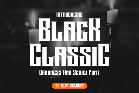 Black Classic: The Bold Serif Font for Impact