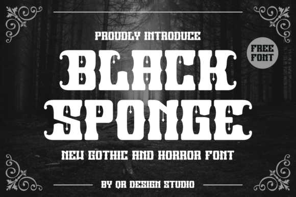 Black Sponge Font for Bold Web Design