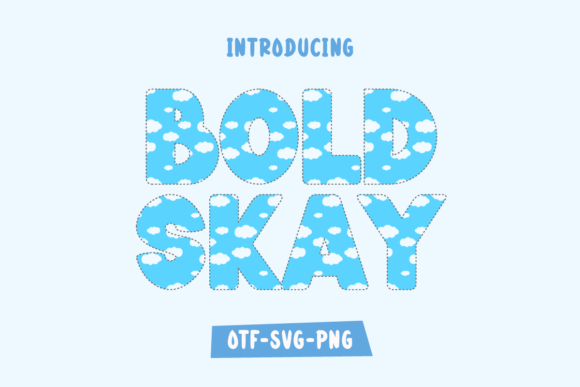Bold Skay: A Playful Color Font for Editorial Design