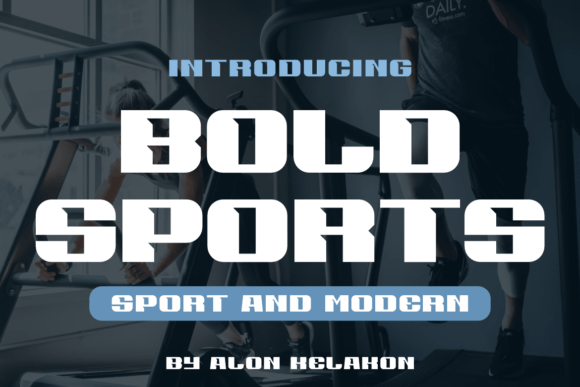 Bold Sports: A Bold Typeface for Modern Web Design