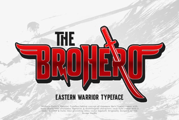 Brohero Typeface Review for Bold Branding