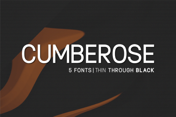 Cumberose: A Versatile Sans Serif Font for Makers