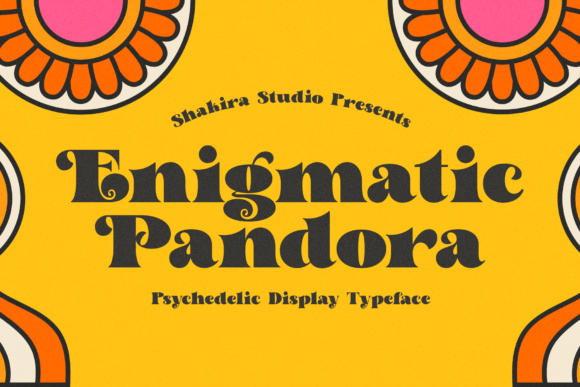 Enigmatic Pandora: A Bold Serif Font for Unique Brands