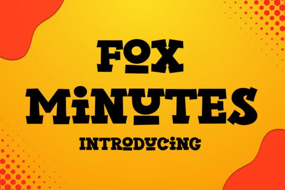 Fox Minutes: A Bold Slab Serif Font for Editors