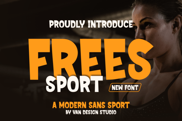 Frees Sport: A Bold Sans Serif Font for Web Design