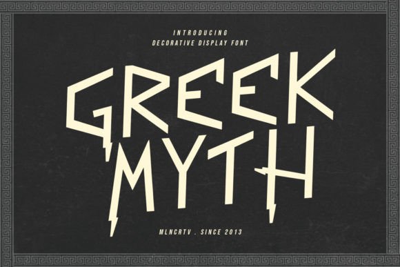 Greek Myth Font: Bold Serif for Marketers