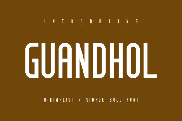 Guandhol Bold: A Serif Typeface for Editorial Clarity