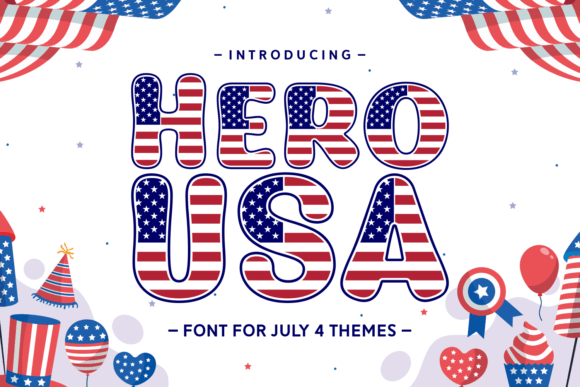 Hero Usa Font for Bold Branding