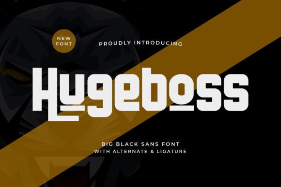 Hugeboss Font Review: Bold Power for Brand Identity