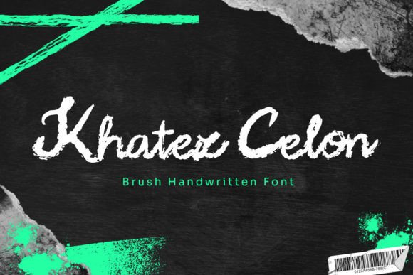 Khatez Celon: A Script Font for Bold Branding
