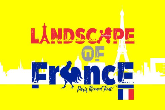 Landscape of France: A Bold Decorative Font Review