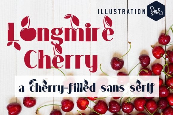 Longmire Cherry Font: A Playful Sans Serif for Bold Brands