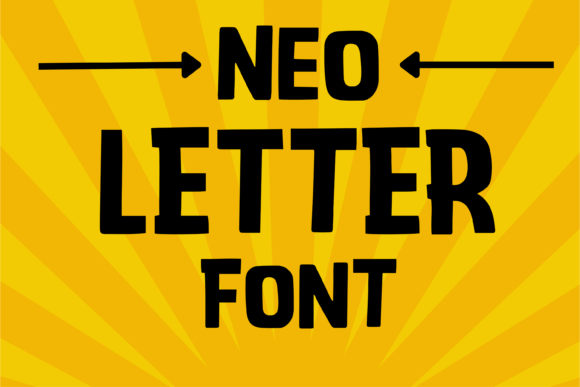 Neo Letter: A Bold Typeface for Editorial Impact