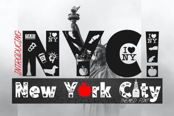 Nyc Font: Bold Style for Crafters