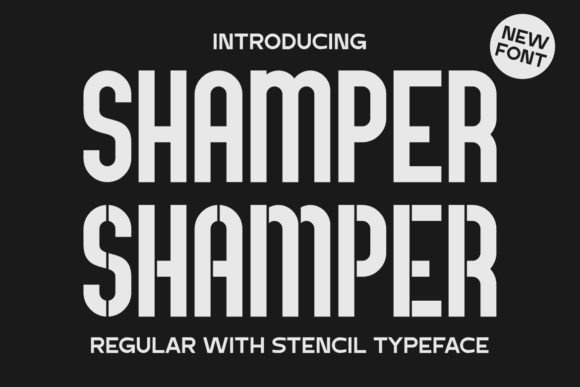 Shamper: A Versatile Sans Serif Typeface for Modern Branding