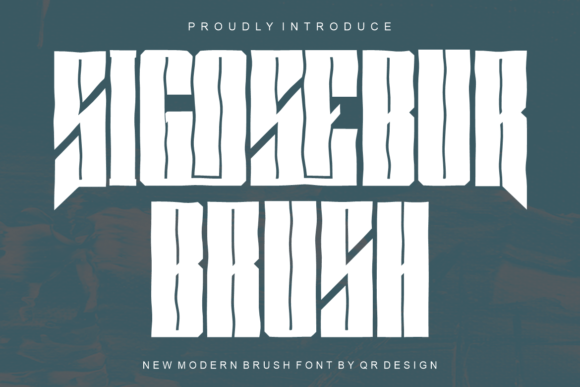 Sigosebur Brush Font for Bold Branding