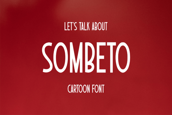 Sombeto: A Bold Sans Serif Font for Web Design