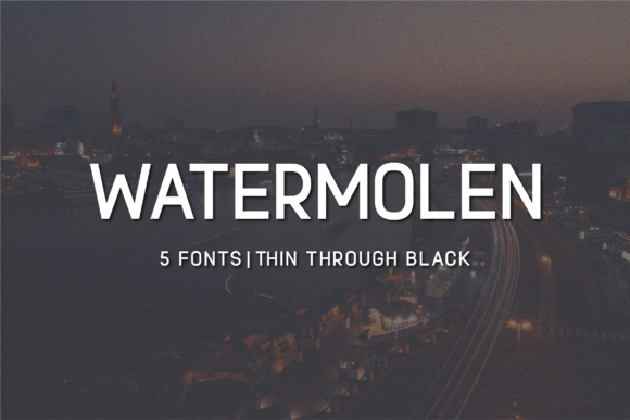 Watermolen: A Versatile Sans Serif Font for Web Design