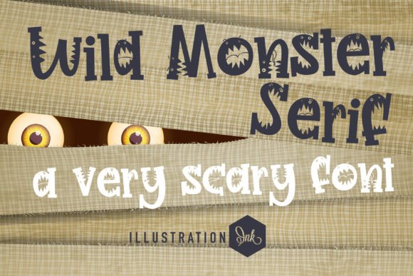 Wild Monster Serif: A Bold Typeface for Branding